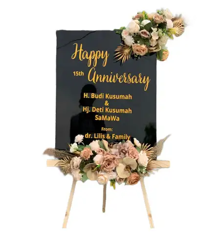 Papan Bunga Akrilik Ngrancah